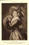 CPA Paris Museum of Louvre Mrs  Vigee the Brown Portrait of Mrs  Mole Reymond of the French comedy