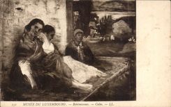 CPA Paris Musee du Luxembourg Bohemiennes Colin