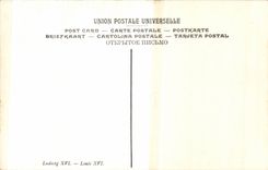 CPA Museum of Cop Chantilly Duplessis Portrait of Louis XVI