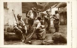 CPA Paris Musee du Luxembourg L'hermitte La paye des moissonneurs