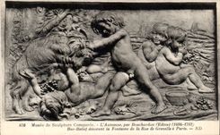 Museo de CPA del comparee de la escultura el otono de Bouchardon Edme 1698 1762