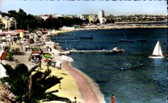 CPSM Goilfe Juan the beach