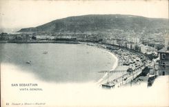CPSM Spain Espana Spain San Sebastian Vista General