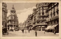 CPA Spain Espana Spain Madrid Avenida LED Cop of Penalver