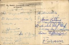 CPA Spain Espana Spain Madrid Avenida LED Cop of Penalver