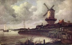 CPA National museum Jacob van Ruysdael Le mill close to Wijk bij Duurstede