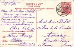 CPA the Netherlands Gelukkig Nieuwjaar Children Folklore