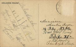 Nederland - Holland - Pays Bas - moulin - windmill - windmolen - CPA 