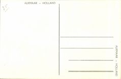 Nederland - Holland - the Netherlands - Alkmaar - CPA