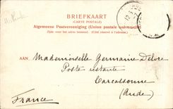 CPA the Netherlands Gravenhage Koninginnegracht