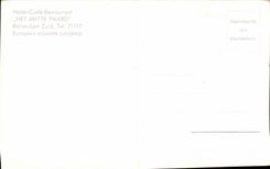 CPA the Netherlands Het Witte Paard Restoring Rotterdam