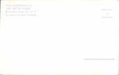 CPA the Netherlands Het Witte Paard Restoring Rotterdam