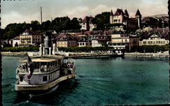 CPA Suisse Nyon Bateau Savoie