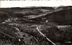 CPSM Blesle Le Babory the Arton villa the road of the station