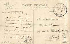 CPA Surroundings of Langeac Castle of Chassagnon