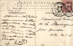 CPA Chateauroux the church St Andre Vue side