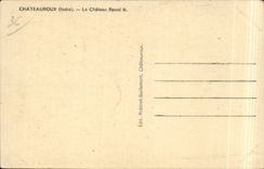 CPA Chateauroux Le castle Raoul NR