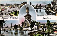 CPSM Nickle silver on Hollow Place of the Republic Old women galleries Old man bridge new Bridge