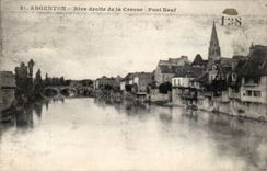 Banco derecho de la plata de niquel de CPA del hueco el nuevo puente