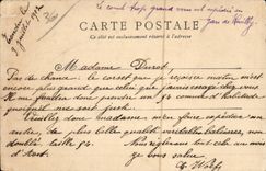 CPA Nickle silver on Hollow Castle of Rocherolle close to Tended