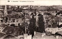 Plata de niquel de CPA en la vision hueco y el puente viejo