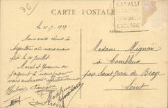 Plata de niquel de CPA en el puente viejo de la Creuse Le y el ahorrador del St de la iglesia