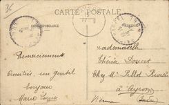 CPA Argenton en el banco izquierdo hueco del hueco entra en los dos puentes