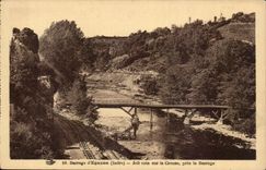 Valle de CPA del hueco la esquina bonita de Eguzon de la presa en el un cierre hueco la detencion