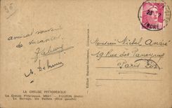 Valle de CPA del hueco el Eguzon Le que para las valvulas de la presa