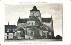 Iglesia de CPA Fontgombault de la abadia del Apse