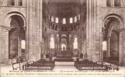 Abadia de CPA del estribillo del romance de Fontgombaud