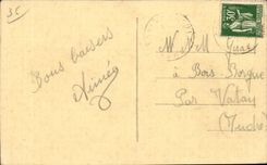 Pequeno seminario de CPA de Fontgombaud la iglesia el gran cubo visto del apse