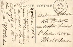 CPA Issoudun Basilica of Notre Dame of the Sacring Heart the great nave