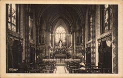 CPA Issoudun Basilica of the Sacring Heart