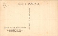 CPA Abbey of ND of Aiguebelle by Grignan Le refectory the pulpit of the reader