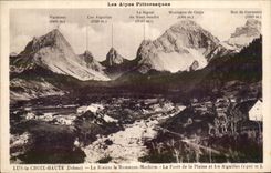 CPA the High Cross the river Romayon Morliere the drill of the plain and needles