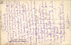 CPA Surroundings of Die Le large Veymont Ass Donkey Mule