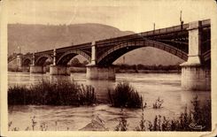 CPA Saint Rambert of Albon Le bridge