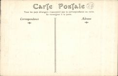 CPA Bernay Church Sainte Cross the nave