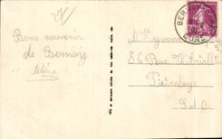 CPA Bernay House of the 15th street Auguste Prevost