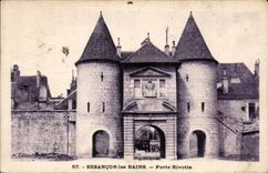 CPA Besancon les Bains Rivotte Gate