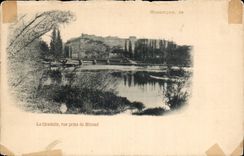 CPA Besancon the citadel seen from of Michaud
