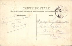 CPA Besancon Valley of Casamene and island Pond