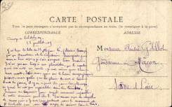 CPA Camp of Valdahon View of the tents