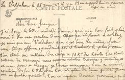 CPA Militaria Camp of Valdahon Entering of the camp