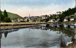 CPSM Border Free Swiss Cities the lake