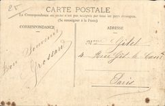 CPA Castle Bournel Frontage of Cubry