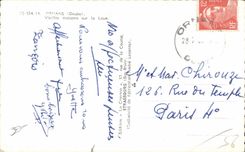 CPSM Ornans Vieilles houses on Rents