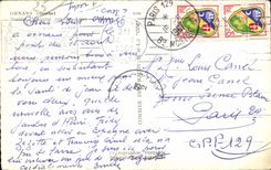 CPSM Ornans Vieilles houses on Rents