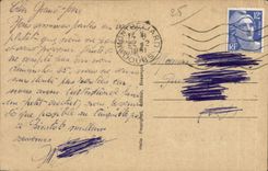 CPA Montbeliard the chaetau the monument of deaths